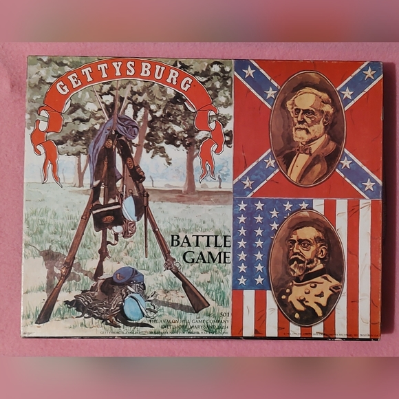 The Avalon Hill Game Co Games 977 Gettysburg Battle Board Game 51